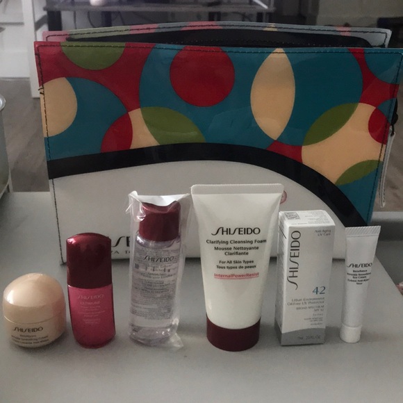 Shiseido Other - Shiseido gift set, cream/cleanser/toner/serum/etc